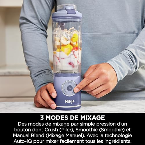 Ninja Blast Max, Duo Pack Blender portable, 2x Capacité de 570ml BC251EULS – vue 4