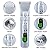 TigTiycH Dog Clippers, Dog Grooming Clippers, 3-Speed, Cordless, Rechargeable, Low Noise Grooming Kit for Dog Cat and Other Pets Silver