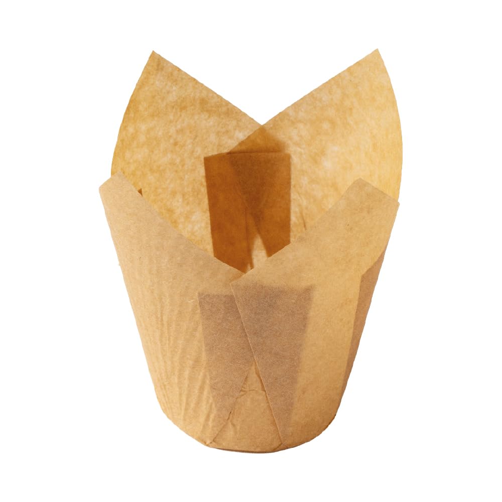 Decora 5336561 Lot de 400 caissettes à muffin Havana Tulip Ø 50 x 100 mm