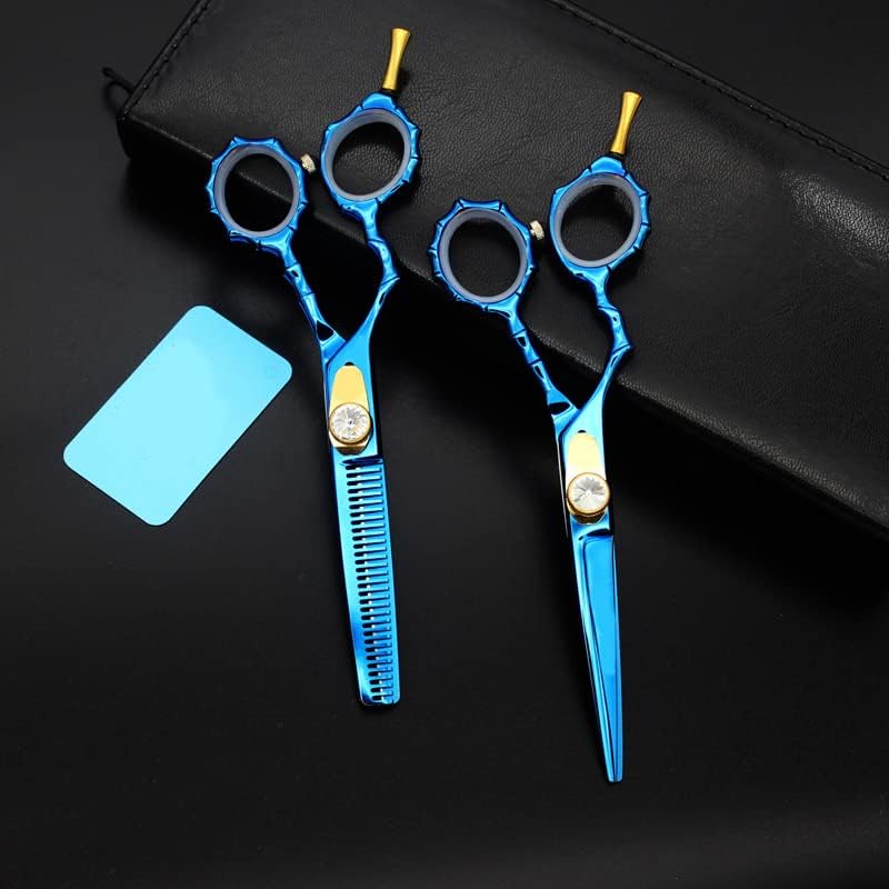 5.5inch Left Hand Hair Scissors Barber Hairdressing Tools Cutting Shears Sets Salon Haircut Kit