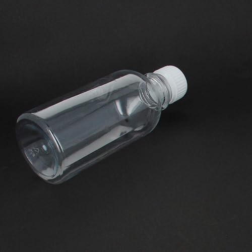 Vista 11 de Othmro 10 botellas de plástico de reactivo químico de laboratorio, 6.8 fl oz/6.8 onzas líquidas/6.8 onzas líquidas de boca pequeña/sólida redonda