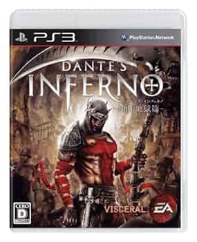 PS3 ダンテズ　インフェルノ　神曲地獄篇　非売品ゲームポスター PS3 ダンテズインフェルノ神曲地獄篇非売品ゲームポスター