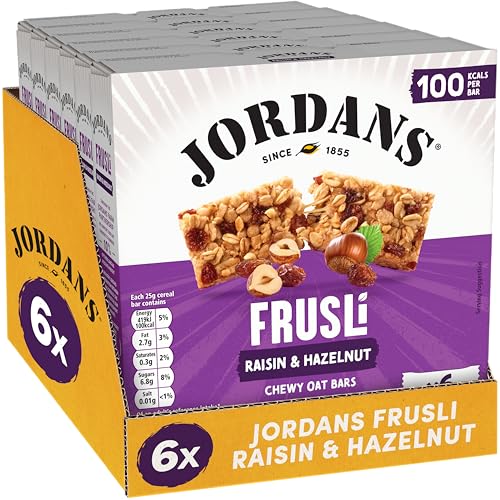 Jordans Frusli Raisin and Hazelnut 150g x 6