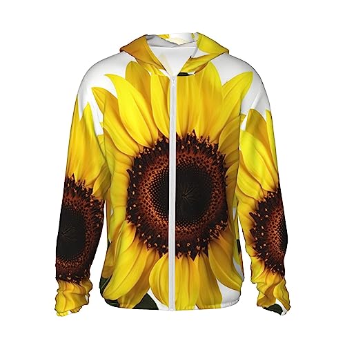 Chemise de soleil pour homme Flower Sunflower contre les coups de soleil