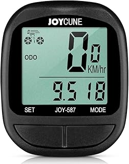 WDX- Bike Computer Bicycle Waterproof Wired Speedometer And Stopwatch Cycle Bike Computer With LED Display For Outdoor Cycling Speed measurement