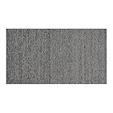 Chilewich Heathered Shag Mat - Premium Indoor/Outdoor Rectangle Rug for Entryway, Bathroom, Patio, Kitchen - Waterproof Backing - Grey - 3’ x 5”