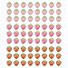 SaktopDeco 72 PCS Resin Strawberry with No Holes Flat Back Pink Strawberry Resin Charms Bulk Embellishments 3 Color for DIY Crafts