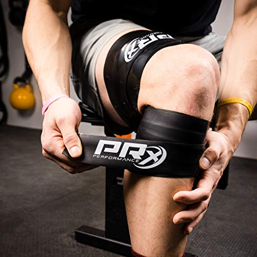 Prx Performance Athletic Strong Compression Band For Muscle Recovery & Increased Mobility With Stretching Movements Fit In The Gym Bag Circulation & Reduce Soreness Tack And Floss Strap (1Mm) #TOP3