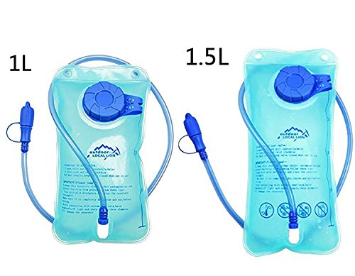 1L/ 1.5L Hiking Hydration Bladder to Hold Drinking Tube Backpack System Pack Water