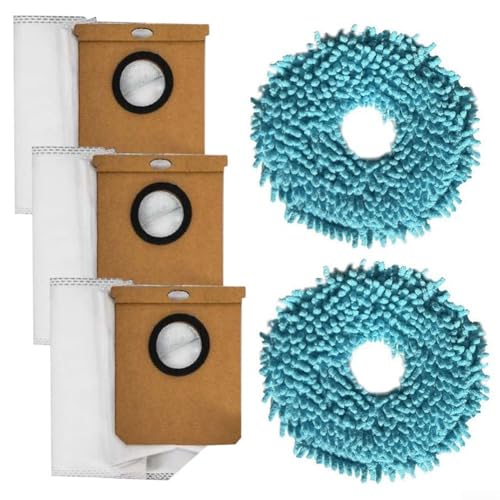 Accesorios Y Repuestos Para Conga 9590 9990 10090 AI Spin Revolution/Ultra Power Robots Aspiradores, Incluye 2 PañOs De Mopa Y 3 Bolsas Para El Polvo - imagen 2