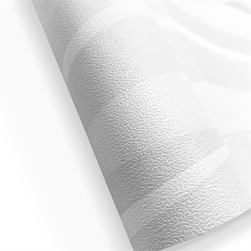 Adesivo Murale Fiori Bianchi 3D Per Porte - Pellicola Decorativa PVC 85x215cm Autoadesiva - Foto 14