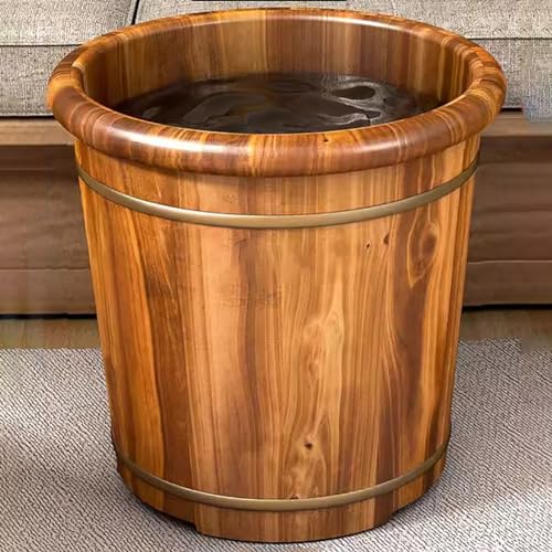 Balde de madera para baño de pies, tamaño L miniatura 1