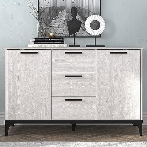Galano Lawrence 2 Door 3 Drawer Sideboard Cover