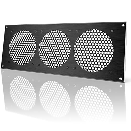 AC Infinity Black Ventilation Grille 18