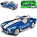 Produktbild Welly Shelby 1965 427 Cobra Sc Blau Offen 1/24 Modell Auto
