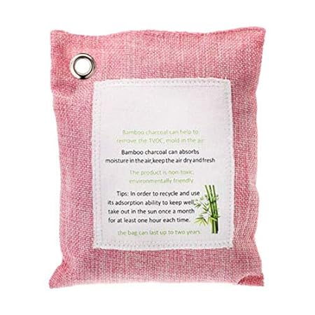 RANDWICK Harmful air Bamboo Charcoal Bag Fresh Purifier Mold Odor 15 * 19cm Remove Smell