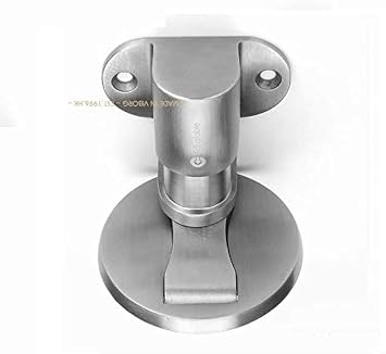 VIBORG Deluxe Solid SUS304 Stainless Steel Casting Adjustable Floor Mount Mounted Magnetic Door Stopper Doorstop Door Stop, RS-40F 1