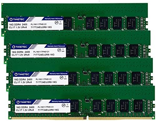 Timetec Hynix IC DDR4 2666MHz PC4-21300 Unbuffered ECC 1.2V CL19 288 Pin UDIMM Server Memory RAM Module Upgrade (16GB)
