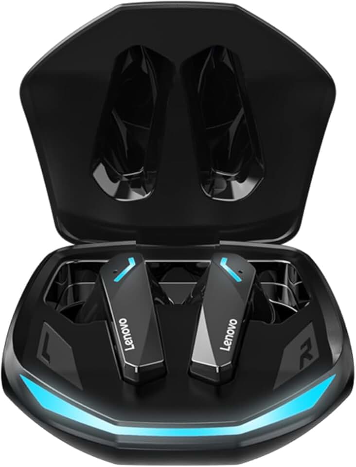 LP think plus GM2 Pro BT Fones de ouvido para jogos sem fio BT 5.3 360° Surround Modo duplo com cancelamento de ruído