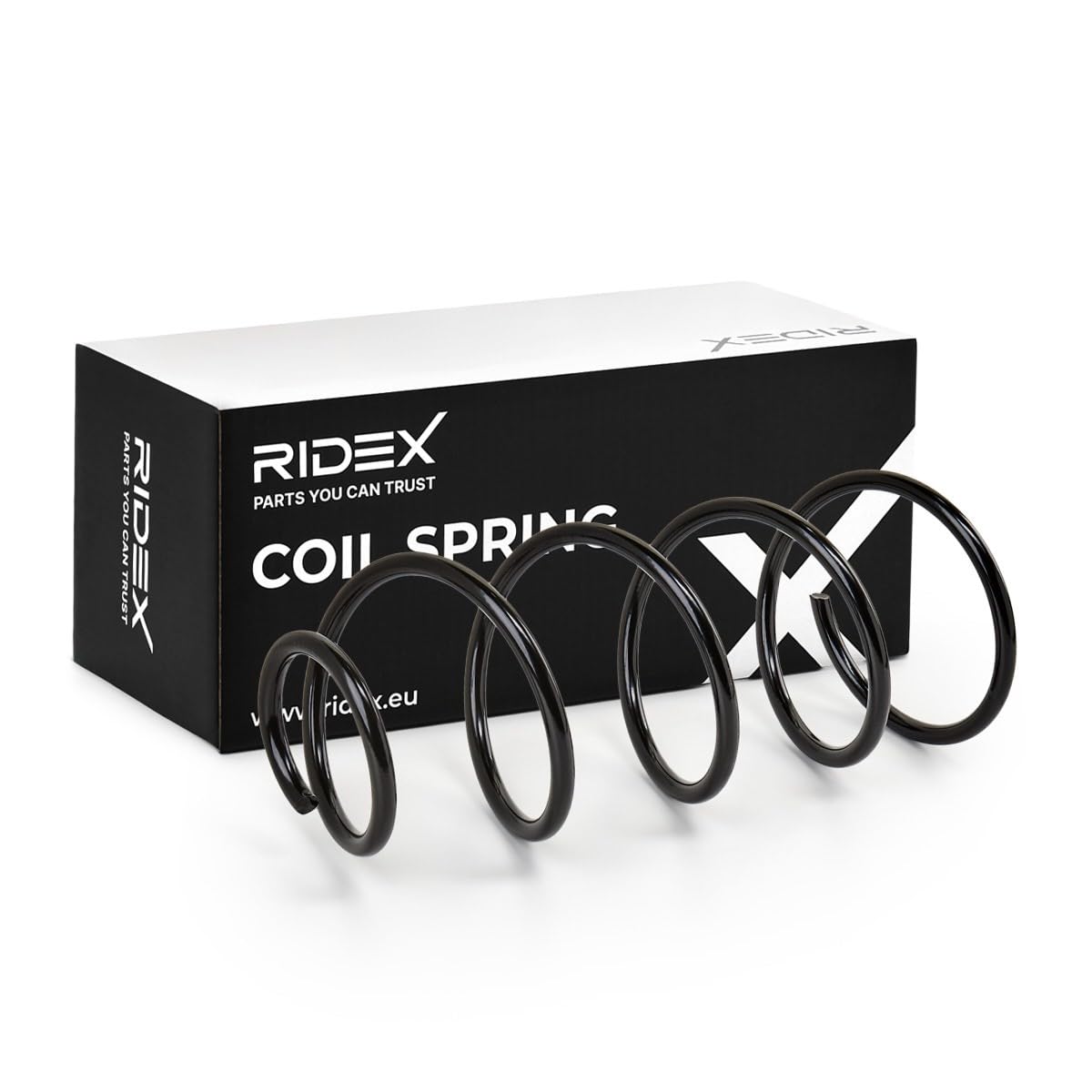 RIDEX 188C0017 2x Ressort de suspension Avant Compatible avec PEUGEOT 307 3/5 portes 3A/C