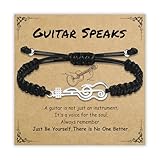 SmileBelle Music Gifts for Men and Women, Music Bracelets Guitar Gifts Taylor Quotes Merch with Charms, Marching Band Jewelry Instruments for Teacher Musicians Taylor Fans