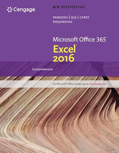 Bundle: New Perspectives Microsoft Office 365 & Excel 2016: Comprehensive + SAM 365 & 2016 Assessments, Trainings, and Projects with 1 MindTap Reader Multi-Term Printed Access Card