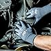 Gorilla Grip A1 Precision Grip, Cut Resistant Work Gloves, Nitrile Coated, Grey - Small (27220-212B)