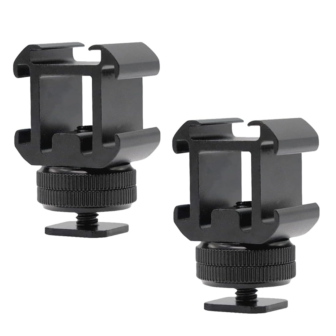 Support Photo HSU Support D'adaptateur Pour Griffe Chaude, Fixation Triple Griffe Froide, Pour Flash Microphone LED Moniteur Appareil Photo Video