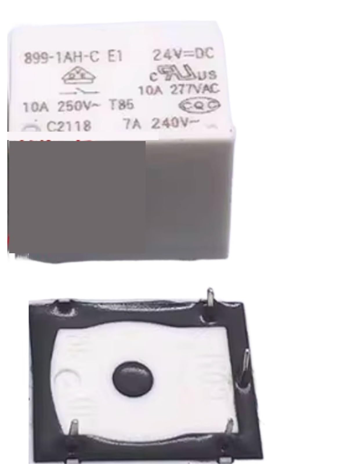 Relè 5 pezzi 24 V 899-1AH-C 24 V CC 4 pin