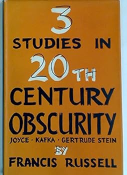 Unknown Binding Three Studies in 20th Century Obscurity. Book
