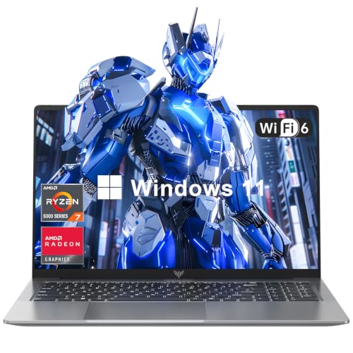 Image of Light Gaming Laptop, ΑΜD Ryzen 7 5700U(Up to 4.3GHz), 16GB RAM 512GB SSD