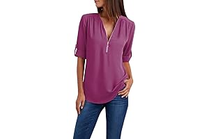 Chic Half-Zip Up Long Sleeve Tops for Your Amazon Cart Refresh