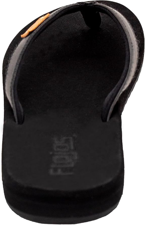 FLOJOS Women's Billie Flip-Flop, Black, 84