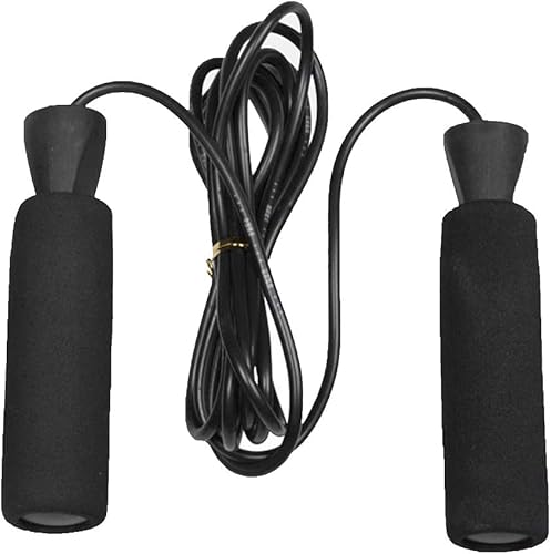 Cuerdas de saltar para fitness, mango antideslizante, sin enredos, rodamientos para ejercicio, cuerda de salto, herramienta de fitness