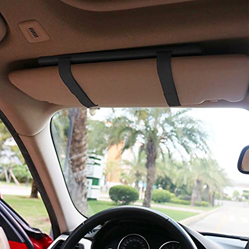image for WedFeir Car Visor LED Vanity Mirror, Rechargeable Makeup Mirror With L