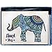 Produktbild Molly & Rex Fenster Box Set von 10 GESTANZT Thank You  Elefant Jaipur 13753