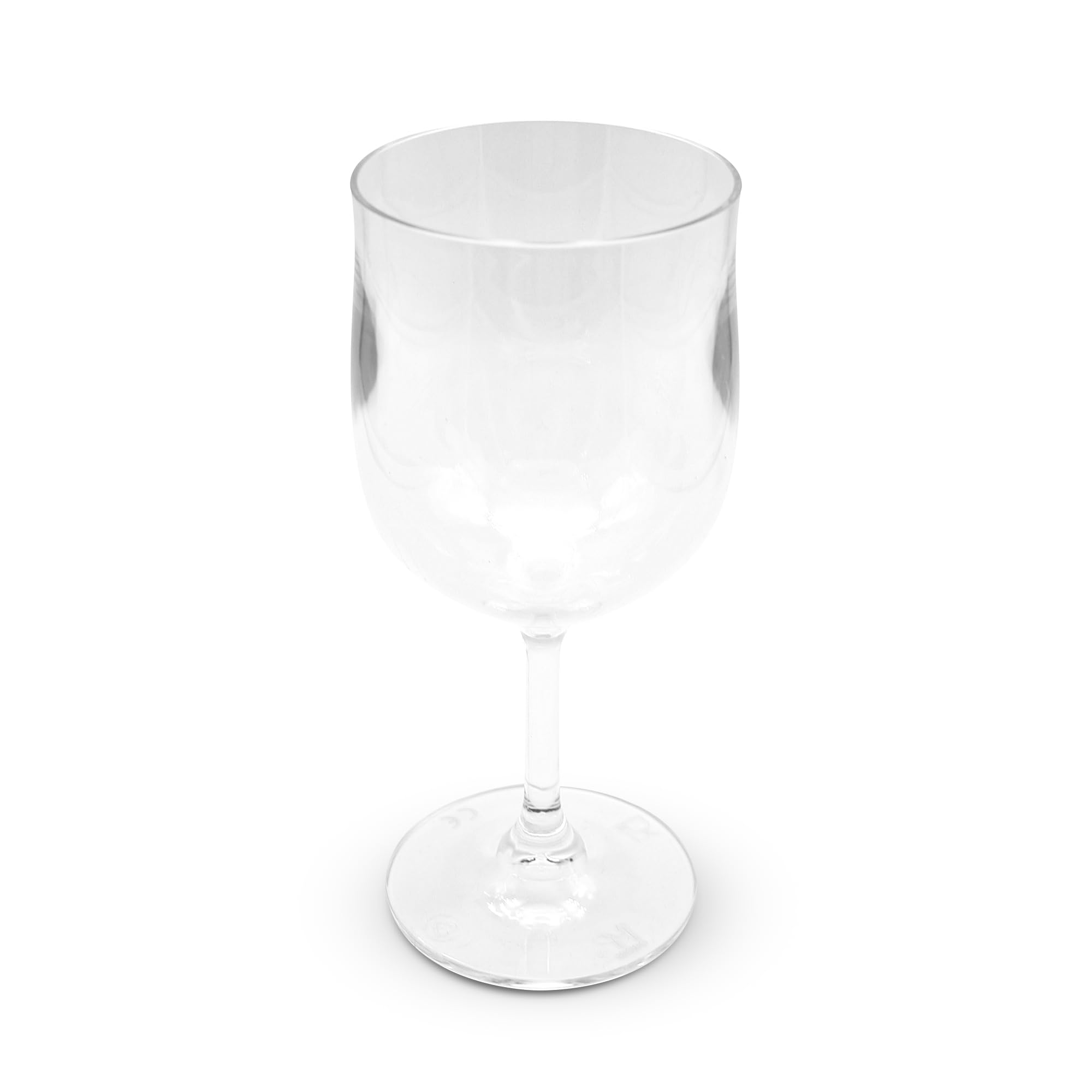 Doja Barcelona Copas de vino de policarbonato transparente, 300 ml, 12 unidades, 170,3 x 78 x 3 mm