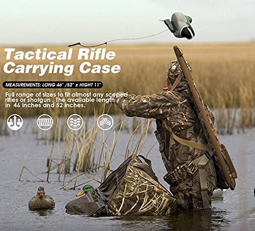 Ravoincc RC02 Rifle Case Soft Shotgun Cases - Water Resistant Gun Carry Bag thumb #7