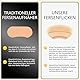 Diffaxy 4 Paar Fersenpolster, 3 mm und 6 mm Selbstklebendes Fersenschutz für Schuhe, Füllungen für zu Große Schuhe, Fersenpolster gegen Blasen & Reibung für Frauen und Männer