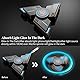 Coolden Fidget Spinner Metall Dunkeln Leuchtendes Fidget Toys 3-5 Min Hochgeschwindigkeit Hand Spinner Spielzeug ADHS Anti Stress Finger Tri-Spinner Fidget Toy für Kinder Erwachsene Dreieck Braun
