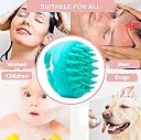 Renesmee Scalp Massager Shampoo Brush - Hair Washing Brush Scrubber for Dandruff, All Hair Types (Green) gallery image
