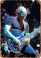 Size: 12 X 8 inches / 20 x 30 cm Easy to hang: The metal sign has pre-drilled holes for easy hanging. The edges of each tin sign are crimped to ensure safe operation. Double-sided tape can also be used as another way of hanging. Fadeless-this tin pla...