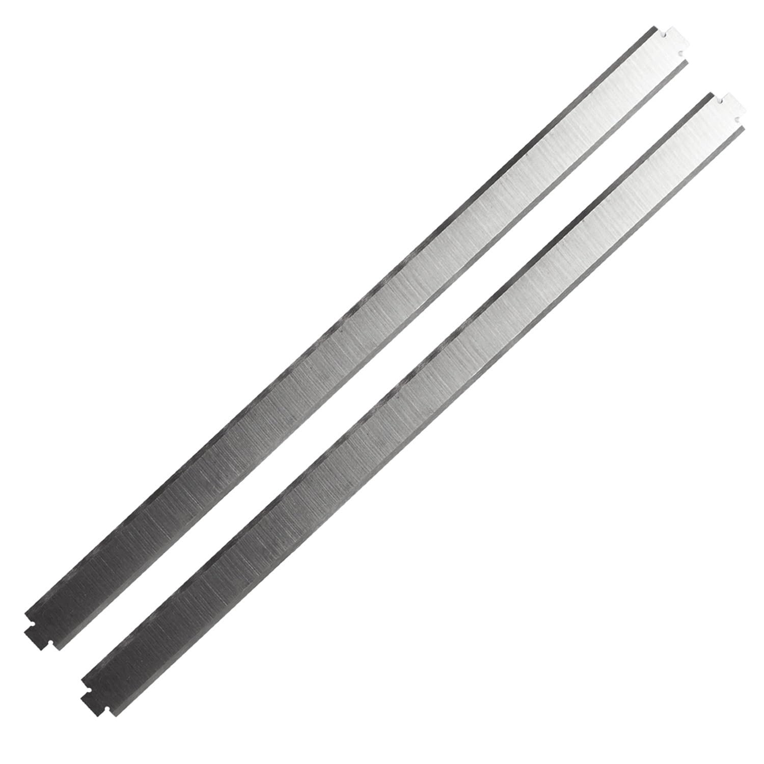2 Cuchillas de cepilladora HSS AP1301 Doble Filo compatibles con AC8630, TP1300, TP13001, TP13002 y TP13000