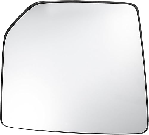 uxcell Reemplazo de cristal para espejo retrovisor derecho del lado del pasajero con placa trasera para Ford F-150 2015-2018 para Ford F-250 F-350
