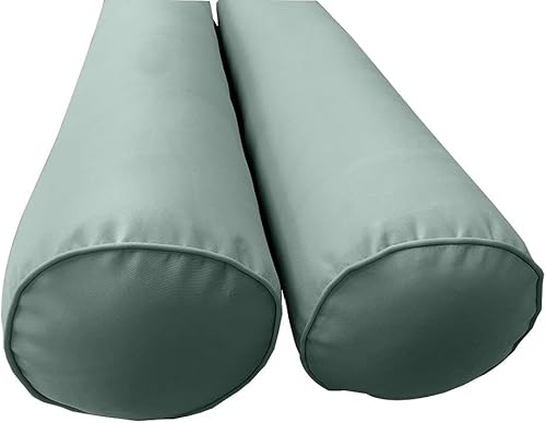 Miniatura 6 de *Solo funda* Funda de almohada Style5 tamaño individual de 37 x 8 pulgadas con ribete acanalado AD002