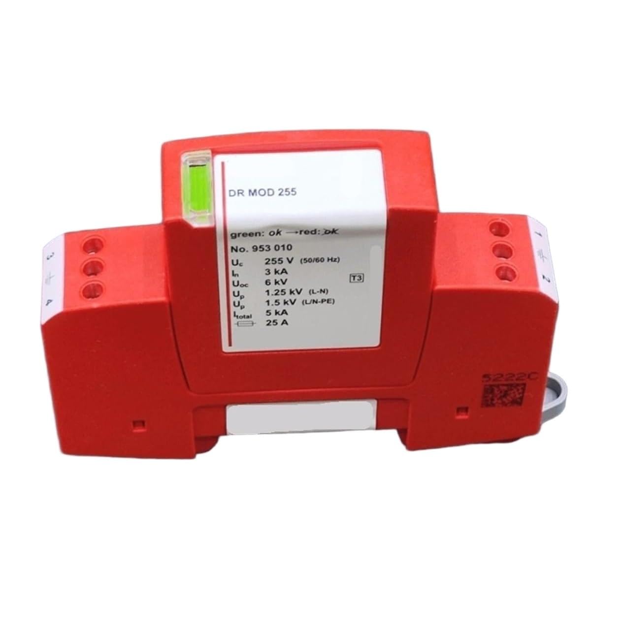 Parafoudre industriel type 3 pour bloquer les surtensions 255V