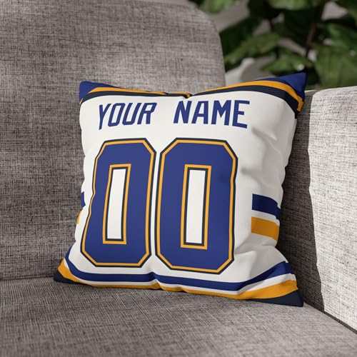 Image of ANTKING Throw Pillow 2 Packs Personalized Custom Any Name Number for Men Women Boy Gifts