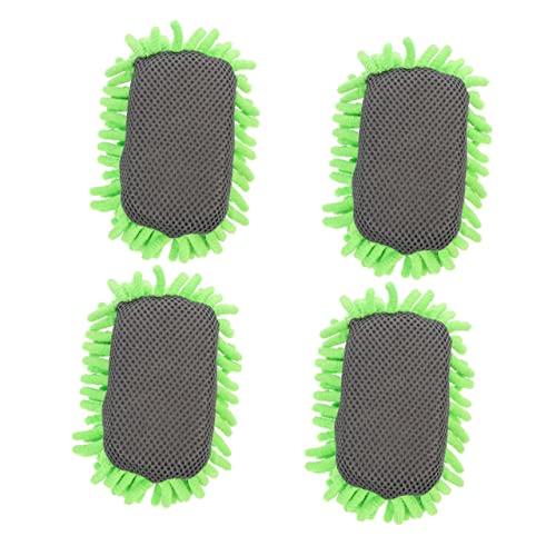 SEWACC Whiteboard Eraser Set 4pcs Microfiber Dry Erase Eraser White Erase Board Board Cleaner for Boys and Girls Adults