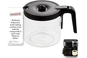 Replacement 12-Cup Coffee Pot Carafe for Keurig K-Duo
