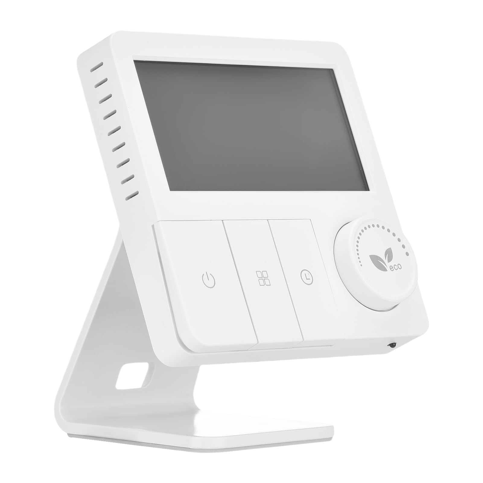 Inteligentny Termostat, łatwa Instalacja, Termostat Wtykowy, Regulator Temperatury, Elektryczny Cyfrowy Termostat, Ogrzewanie, Chłodzenie, Timer, Biały, Programowalne